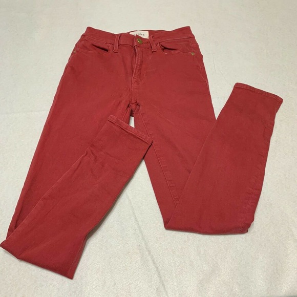 Frame Le High Twisted Seam Skinny Ankle Jeans - Picture 4 of 12